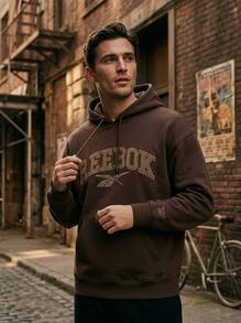 Reebok Men's Sports & Outdoor Hoodies Cozy Breathable Easy To Match Sports Commuting Outing Brown 100240371 - 棕色 - 查看 7
