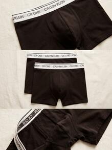 Calvin Klein CK UNDERWEAR Men's Easy To Match Soft Stretchy Training Daily Outdoor 000NB2385A-BNM - Black - View 3