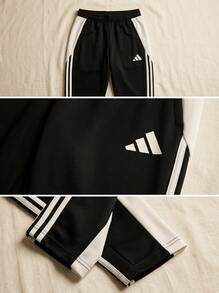 Adidas بنطال تدريب نسائي تيرو 24 باللون الأسود - Black / White - مشاهدة 5