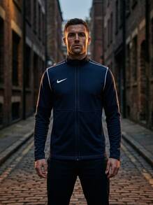 Nike Men's Sports Jackets Quick-Dry Windproof Packable Weekend Commuting Outdoor Blue FJ3022-451 - Blue - View 6