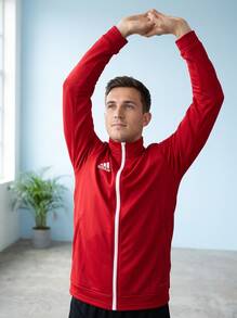 Adidas Men's Sports Jackets Versatile Durable Insulated Casual Weekend Commuting Red H57537 - PoweRRed - View 5