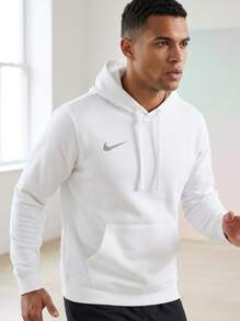 Nike Men's Sports & Outdoor Hoodies Versatile Warm Lightweight Commuting Outing Training White CW6894-101 - White - View 4