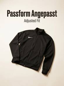 Nike Men's Sports Jackets Warm Adjustable Comfortable Hiking Daily Training Black FD7681-010 - BLACK/BLACK/BLACK/WHITE - View 3