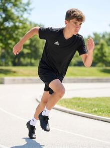 Adidas قميص أطفال أسود Entrada 22 - الأسود - مشاهدة 9