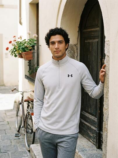 Under Armour TECH Men's Sports & Outdoor Hoodies Fleece-Lined Stretchy Comfortable School Casual Home White 1382797-024
