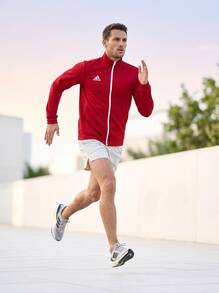 Adidas Men's Sports Jackets Versatile Durable Insulated Casual Weekend Commuting Red H57537 - PoweRRed - View 8