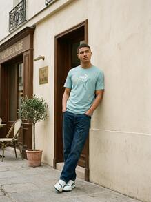 Puma Men's Sports Tees & Tanks Durable Comfortable Versatile Weekend Sports Outdoor Blue 694158-48 - Fresh Water - View 1