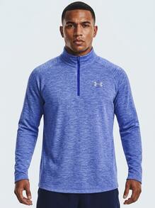 Under Armour TECH Men's Sports & Outdoor Hoodies Easy To Match Classic Fit Soft Casual Home Weekend 1328495-400 - Blue - View 3