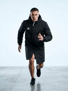 Adidas Men's Sports Jackets Premium Lightweight Adjustable Outdoor Camping Sports Black IB6076 - 黑色 - 查看 3