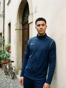 Nike Men's Sports Jackets Quick-Dry Windproof Packable Weekend Commuting Outdoor Blue FJ3022-451 - Blue - View 1