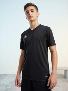 Adidas قميص أطفال أسود Entrada 22 - الأسود - مشاهدة 4
