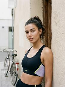Reebok Sports Tees & Tanks Easy To Match Moisture-Wicking Breathable Casual Outing Gym Black HS4764 - Black - View 1