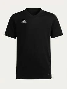 Adidas قميص أطفال أسود Entrada 22 - الأسود - مشاهدة 3