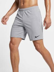 Nike Men's Sports Shorts Elastic Waist Breathable Soft Beach Sports Weekend Grey BV6855-012 - Black - View 3