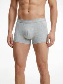 Calvin Klein CK UNDERWEAR Men's Trunks Breathable Skin-Friendly Versatile Training Daily Outdoor 000NB4002A-MP1 - Black, White, Grey Heather - View 4