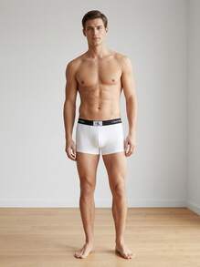 Calvin Klein CK UNDERWEAR Men's Durable Elastic Waist Classic Fit Commuting Casual Gym 000NB3403A-100 - Black - View 4