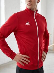 Adidas Men's Sports Jackets Versatile Durable Insulated Casual Weekend Commuting Red H57537 - PoweRRed - View 4