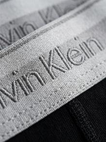Calvin Klein CK UNDERWEAR Men's Trunks Easy To Match Soft Stretchy Office Weekend Training 000NB3963A-UB1 - Black and White - View 6