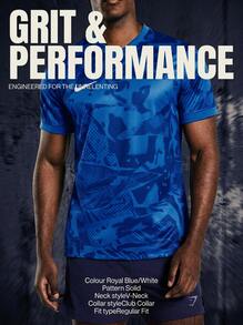 Nike Men's Sports Tees & Tanks Stretchy Soft Durable Training Vacation School Blue FZ9332-463 - Royal Blue - View 4