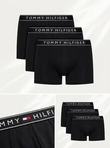 TOMMY HILFIGER UNDERWEAR Men's Stretchy Quick-Dry Breathable Casual Gym Travel UM0UM03520-0WE - BLACK/BLACK/BLACK - View 6