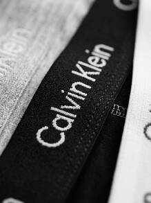 Calvin Klein CK UNDERWEAR Men's Trunks Breathable Skin-Friendly Versatile Training Daily Outdoor 000NB4002A-MP1 - Black, White, Grey Heather - View 6