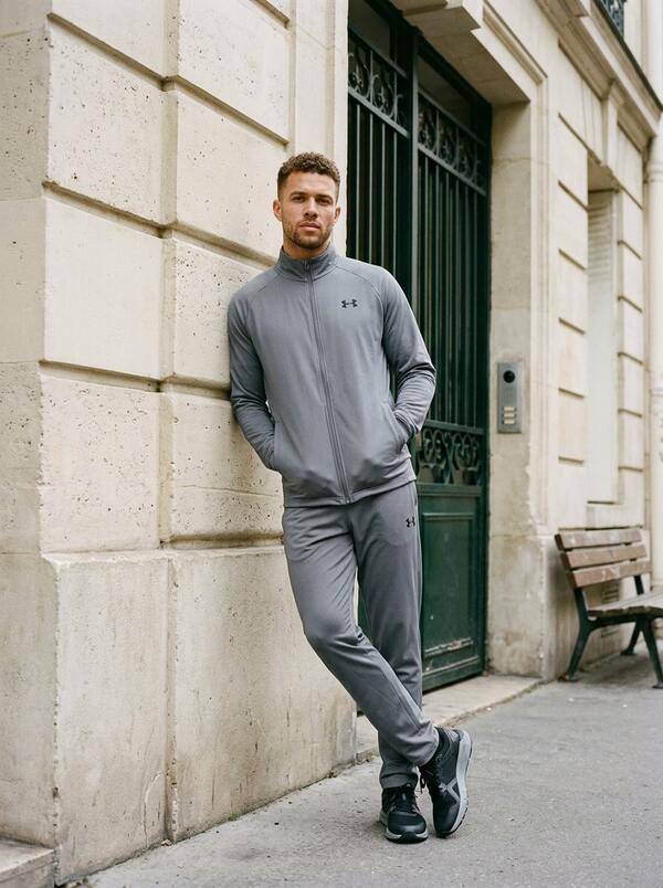 Under Armour بنطلون تدريب رجالي فانش رمادي