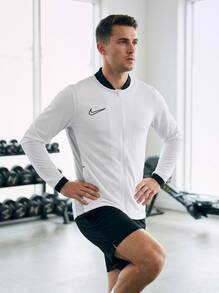 Nike Men's Sports Jackets Waterproof Insulated Windproof Hiking Daily Training White FZ9836-100 - Blanco - Ver 5