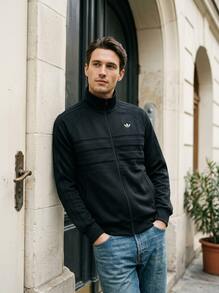 Adidas Men's Outdoor Jackets Durable Versatile Waterproof Outdoor Camping Sports Black IY0427 - Schwarz - Übersicht 1