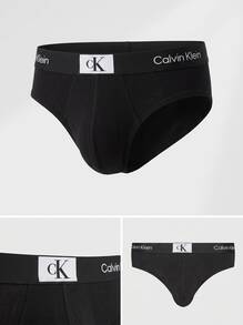 Calvin Klein CK UNDERWEAR Men's Classic Fit Easy To Match Soft Travel Sports Office 000NB3402A-UB1 - nero - Visualizzare 7