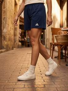 Adidas ENT22 SHO LW نسائي بنطلون قصير أزرق HI0000 - الأزرق - مشاهدة 4