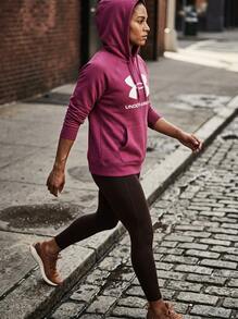Under Armour UA Sports Sweatshirts Breathable Easy To Match Classic Fit Training Daily Outdoor Pink 6003710-659 - Fuchsia Dusk /  / Iridescent - Ver 8