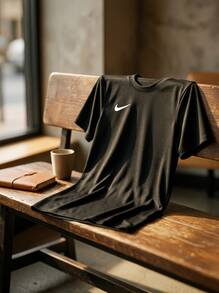 Nike Men's Sports Tees & Tanks Skin-Friendly Stretchy Soft Outing Gym Home Black CW6952-010 - Black - View 2