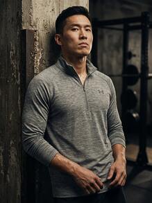 Under Armour TECH Men's Sports & Outdoor Hoodies Soft Versatile Warm Commuting Outing Training Red 1382797-025 - Grey - View 7