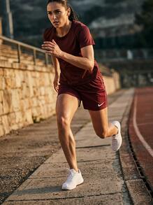 Nike Sports Shorts Breathable Soft Quick-Dry Beach Sports Weekend Red BV6860-677 - Red Plum - 查看 4