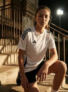 Adidas Kids' Breathable Classic Fit Quick-Dry Outdoor Training Vacation White IR9358 - White - View 5