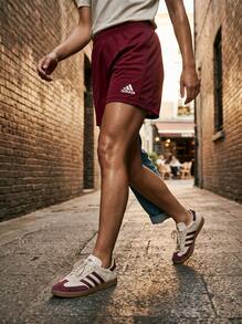 Adidas Sports Shorts Lightweight Versatile Comfortable Beach Sports Weekend HI0002 - Red - View 4