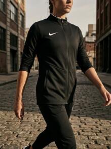 Nike Sports Jackets Comfortable Stretchy Versatile Sports Hiking Daily Black HM7252-010 - White - View 7