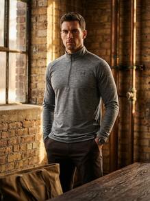 Under Armour TECH Men's Sports & Outdoor Hoodies Soft Versatile Warm Commuting Outing Training Red 1382797-025 - Grey - View 4