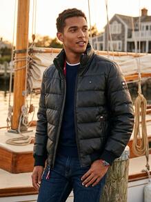Adidas Lightweight Men Jacket Windproof Warmth Versatile Logo Solid Easy To Wash Outdoor Running Daily Black 152AU820 - View 4
