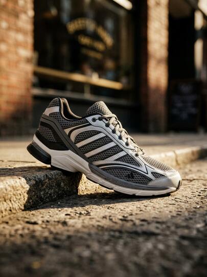 Adidas Spiritain 2000 Women's Casual Athletic Shoes Snug Fit Padded Breathable Training School Casual Black KI4378