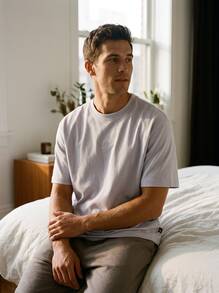 Nike Men's Sports Tees & Tanks Lightweight Easy To Match Moisture-Wicking Daily Weekend Sports White DO7392-057 - Ghost - Ver 3