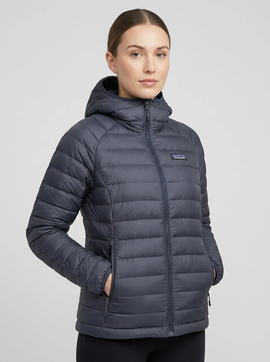 Patagonia Women's Outdoor Jackets Lightweight Premium Warm Sports Hiking Daily Blue 84684-SMDB - Dusty Blue - View 1