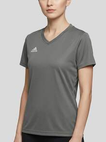 Adidas قميص نسائي إنترادا 22 باللون الرمادي - رمادي - مشاهدة 1