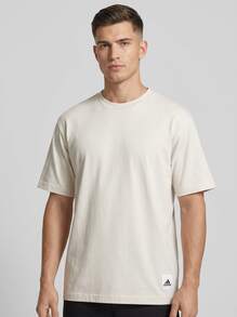 Adidas Men's Comfortable Versatile Lightweight Outing Gym Home White IC4102 - White - View 1