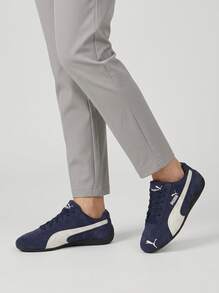 Navy Blue and White