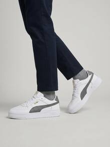 Puma SUEDE CLASSIC Men's Casual Athletic Shoes Sporty Responsive Durable Shopping Daily Weekend White 380190-46 - White Grey - Übersicht 1