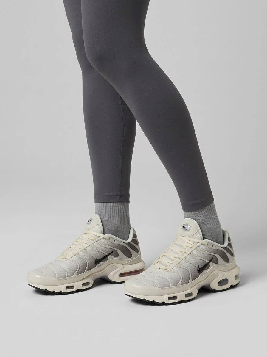 Nike Air Max Plus Women's Casual Athletic Shoes Breathable Sporty Responsive Commuting Gym Travel Beige DM0032-106 - LT OREWOOD BRN/BLACK-SOFT PEARL - View 1
