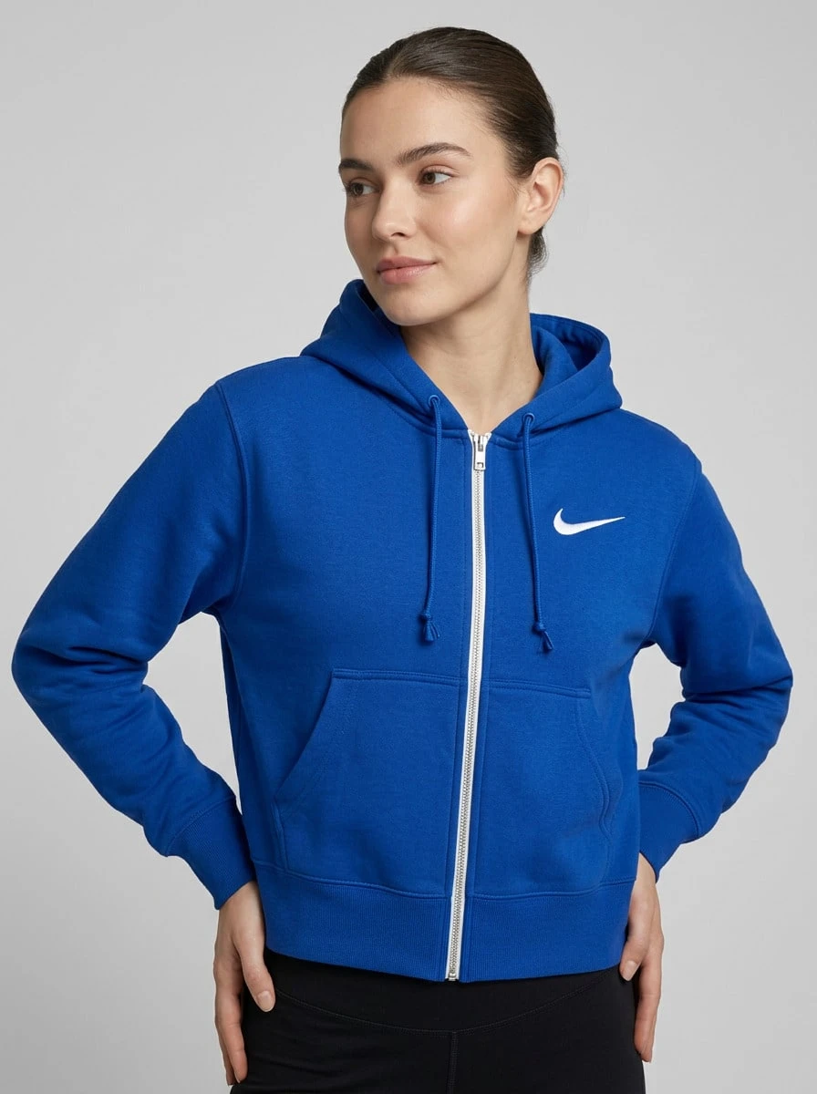 Nike Women's Sports Jackets Windproof Quick-Dry Lightweight Daily Training Commuting Blue HJ0995-480 - Blue - View 1