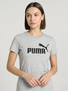 Puma Sports Tees & Tanks Durable Comfortable Versatile Weekend Sports Outdoor Grey 682370-04 - Gray - View 1