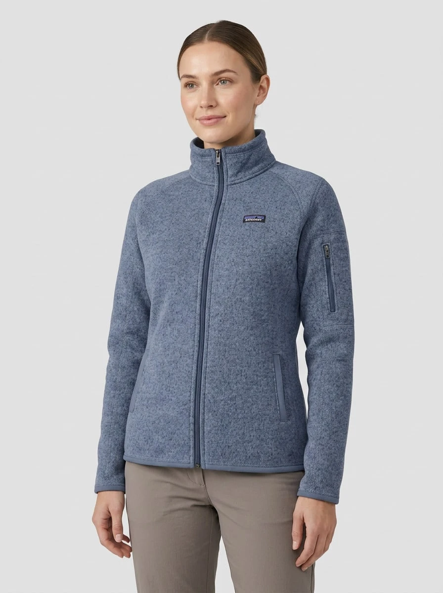 Patagonia Women's Outdoor Jackets Comfortable Stretchy Versatile Daily Training Travel Blue 25543-BNLB - Blue - View 1